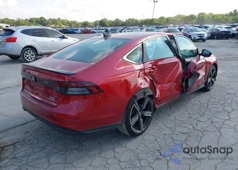 2025 Honda Accord Hybrid Sport z USA, uszkodzony, nr VIN 1HGCY2F55SA005651